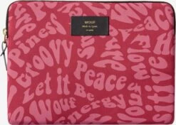 Wouf Laptoptassen Laptoptas Heren Pink / Rosa