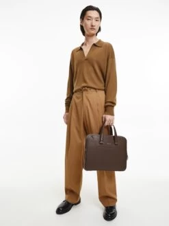 Calvin Klein Laptoptassen Laptoptas Heren Donkerbruin -Nieuwe Laptoptas 40d0b2f0006cd9db262d78d4a54a99ae