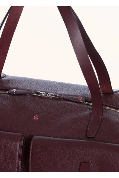 Kiton Aktetassen Zakkalfsleer Red 3 Kiton Aktetassen Zakkalfsleer Red - Afbeelding 3