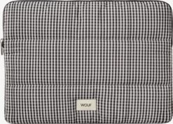 Wouf Laptoptassen Laptoptas Heren Grijs / Wit