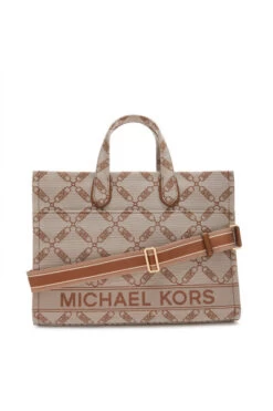 Michael Kors Aktetassen Handtas Beige