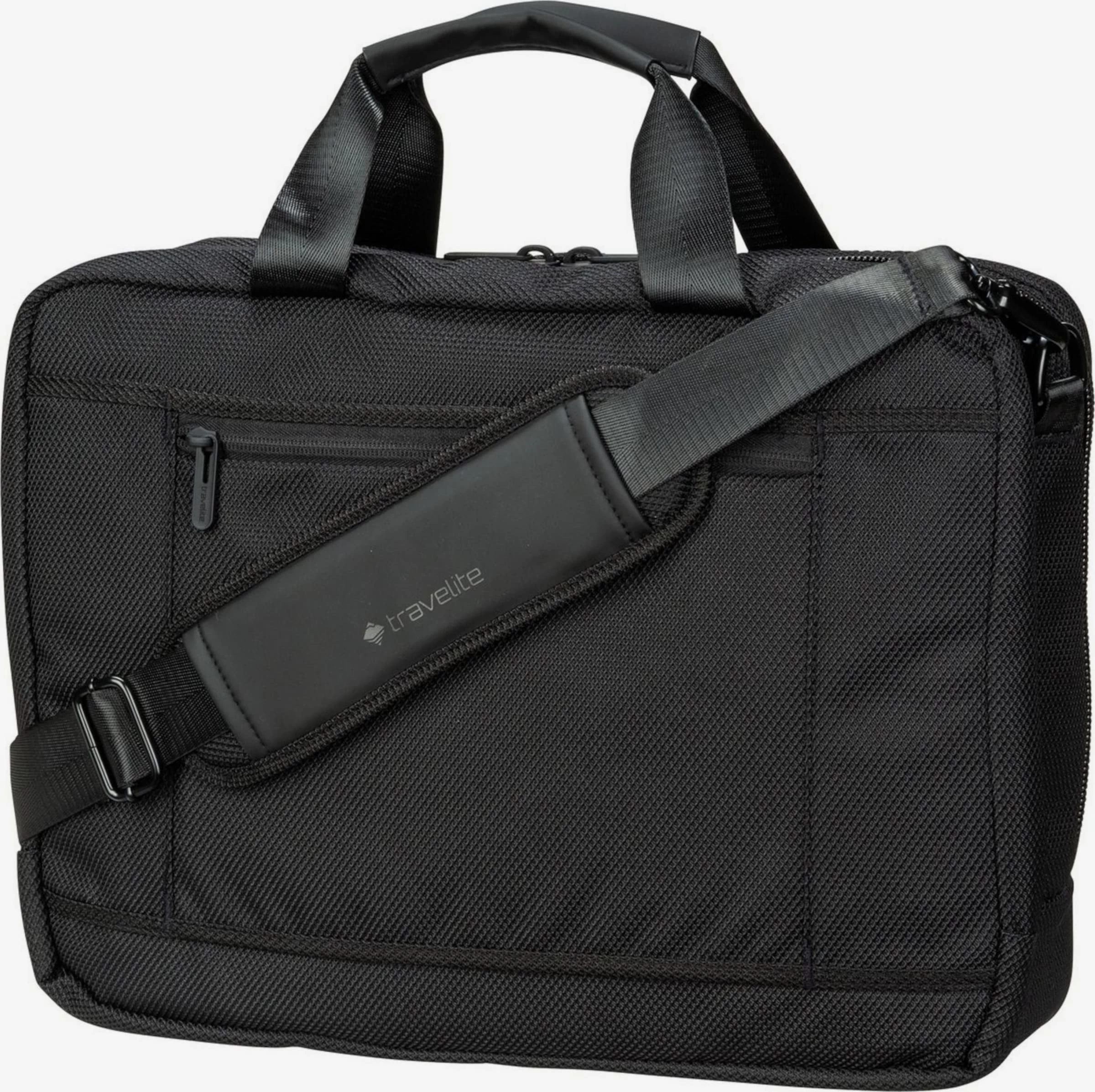 Travelite Laptoptassen Laptoptas Meet Business Heren Zwart 2 Travelite Laptoptassen Laptoptas Meet Business Heren Zwart - Afbeelding 2