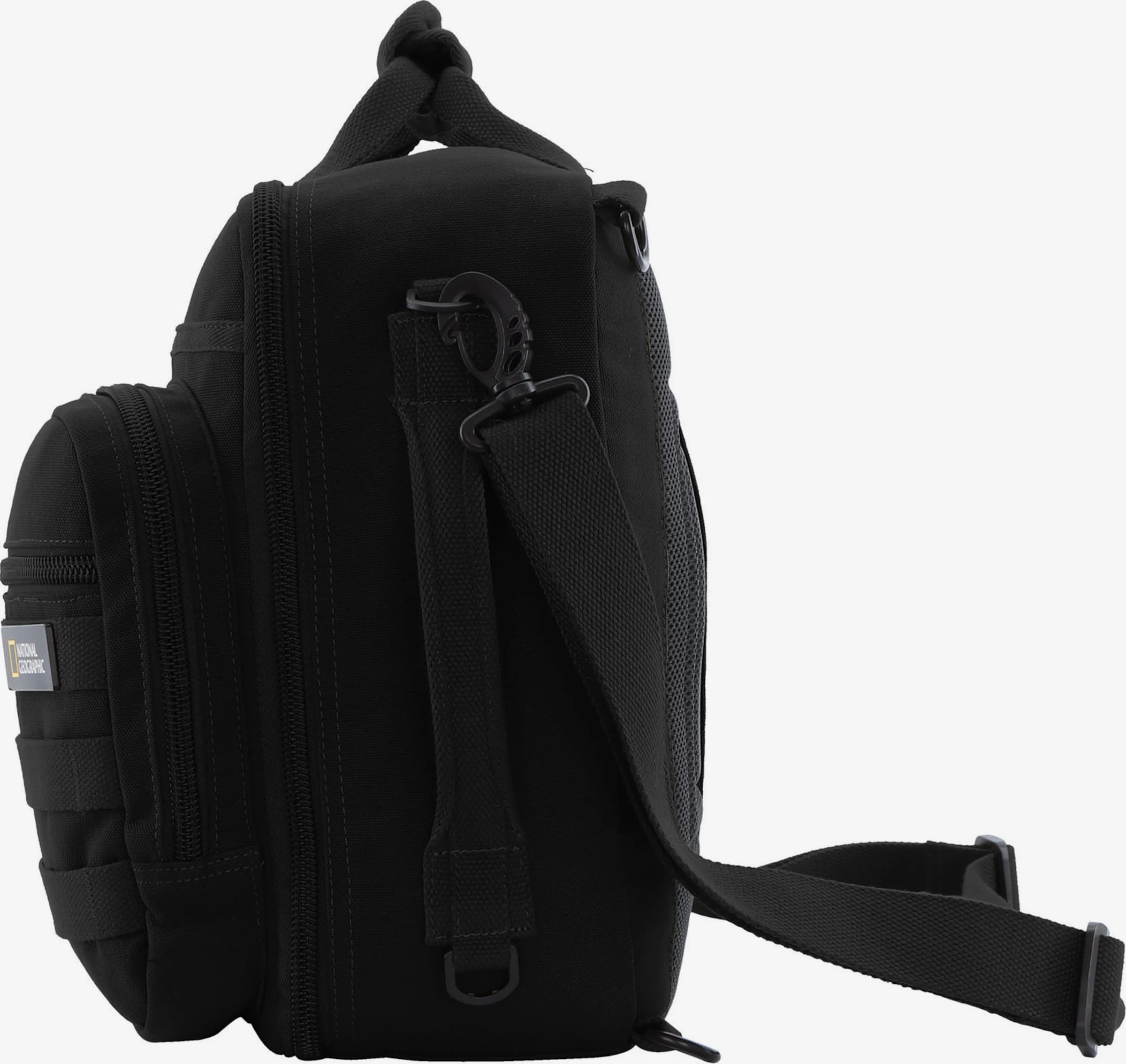 National Geographic Laptoptassen Laptoptas Milestone RPET 3-WAY Heren Zwart 4 National Geographic Laptoptassen Laptoptas Milestone RPET 3-WAY Heren Zwart - Afbeelding 4