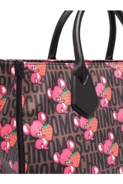 Moschino Aktetassen Handtas Brown -Nieuwe Laptoptas 95e70a45d165bec5590e457f70094218