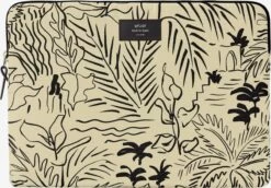 Wouf Laptoptassen Laptoptas Heren Lichtgeel