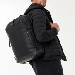 Aunts & Uncles Japan Kawaguchi Rugzak 15" Black Smoke -Nieuwe Laptoptas aunts uncles japan kawaguchi rugzak 15 black smoke aunts uncles 200002