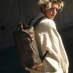 Aunts & Uncles Japan Morioka Rugzak 13" Bitter Chocolate -Nieuwe Laptoptas aunts uncles japan morioka rugzak 13 bitter chocolate aunts uncles 554396