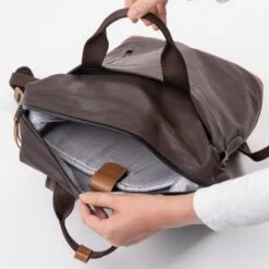 Aunts & Uncles Japan Morioka Rugzak 13" Bitter Chocolate -Nieuwe Laptoptas aunts uncles japan morioka rugzak 13 bitter chocolate aunts uncles 891663