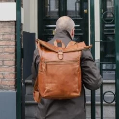 Bear Design Rugzak 14" Rick CL 40007 Cognac -Nieuwe Laptoptas bear design rugzak 14 rick cl 40007 cognac bear design 916479