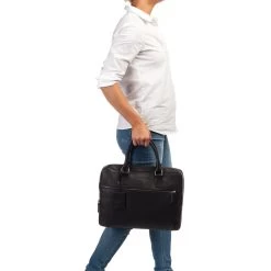 Burkely Antique Avery Laptopbag 13.3" Black -Nieuwe Laptoptas burkely antique avery laptopbag 133 black burkely 985389
