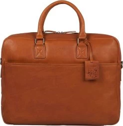 Burkely Antique Avery Laptopbag 17" Cognac
