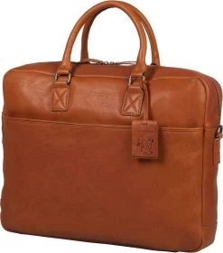 Burkely Antique Avery Laptopbag 17" Cognac -Nieuwe Laptoptas burkely antique avery laptopbag 17 cognac burkely 137341