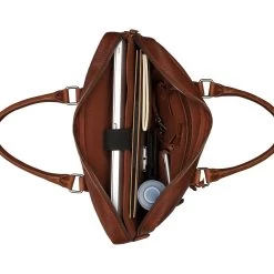 Burkely Antique Avery Laptopbag Uni 15,6" Cognac -Nieuwe Laptoptas burkely antique avery laptopbag uni 156 cognac burkely 255474