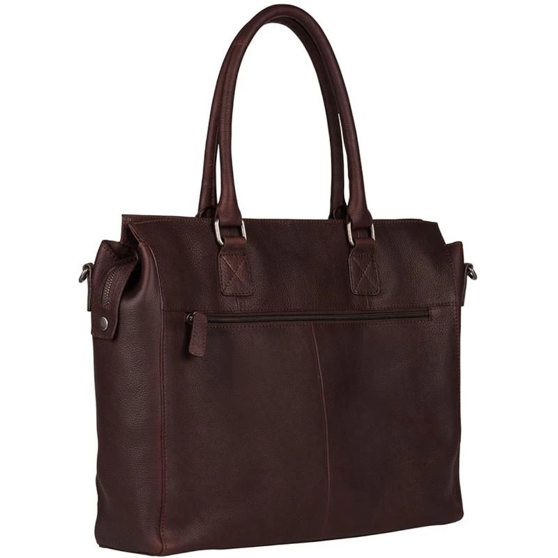 Burkely Doris Antique Avery Laptoptas 15,6 Inch Dark Brown 5 Burkely Doris Antique Avery Laptoptas 15,6 Inch Dark Brown - Afbeelding 5