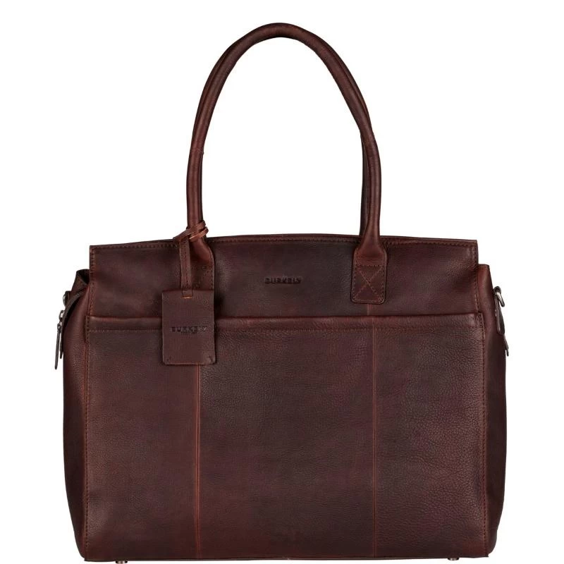 Burkely Doris Antique Avery Laptoptas 15,6 Inch Dark Brown 1 Burkely Doris Antique Avery Laptoptas 15,6 Inch Dark Brown