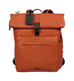 Burkely Moving Maddox Laptop Rolltop Rugzak 14" Oranje