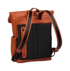 Burkely Moving Maddox Laptop Rolltop Rugzak 14" Oranje -Nieuwe Laptoptas burkely moving maddox laptop rolltop rugzak 14 oranje burkely 314904