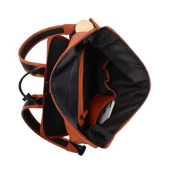 Burkely Moving Maddox Laptop Rolltop Rugzak 14" Oranje -Nieuwe Laptoptas burkely moving maddox laptop rolltop rugzak 14 oranje burkely 747476
