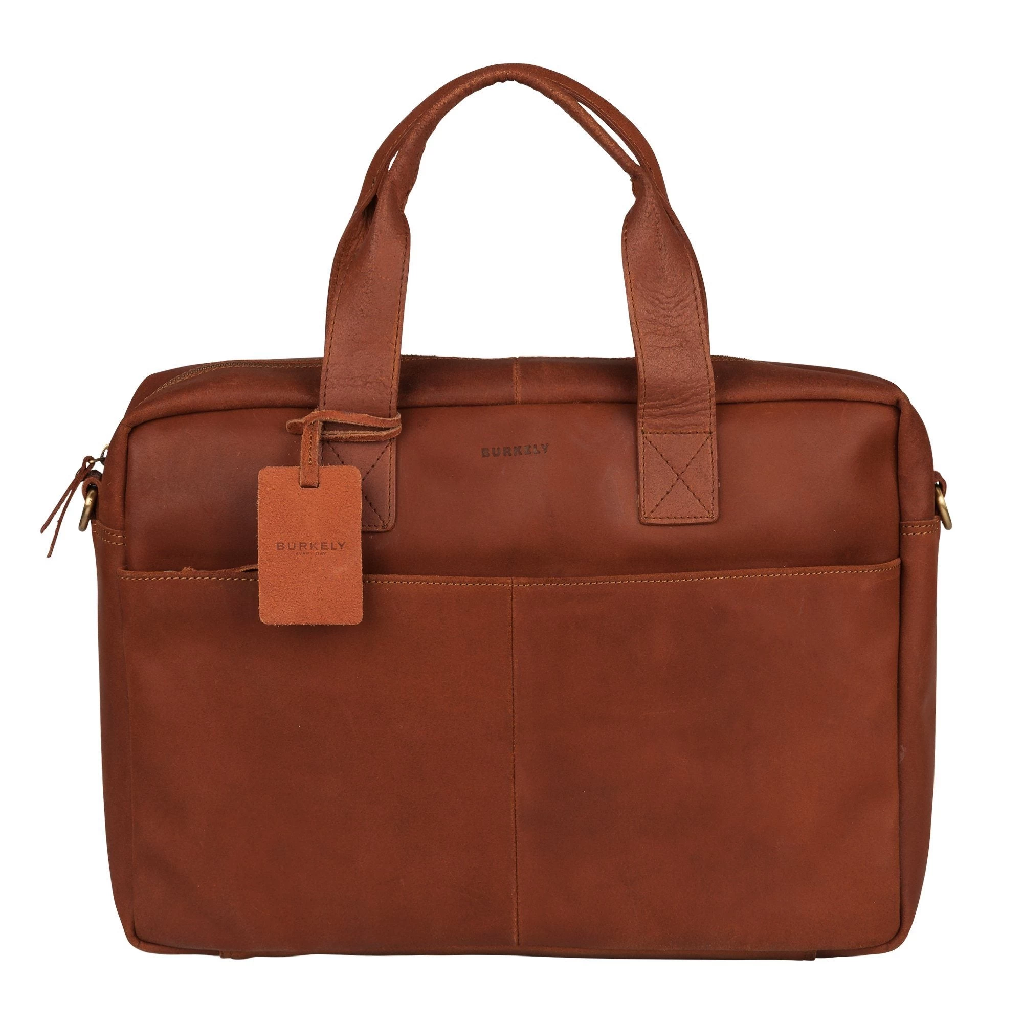 Burkely Vintage Laptop Bag 15,6" Cognac 1 Burkely Vintage Laptop Bag 15,6" Cognac