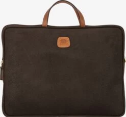 Bric's Laptoptassen Laptoptas Life Heren Donkergroen