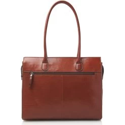 Castelijn & Beerens Ellen Schoudertas 15,6"+Tablet Cognac -Nieuwe Laptoptas castelijn beerens ellen schoudertas 156tablet cognac castelijn beerens 459842