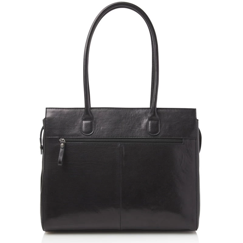 Castelijn & Beerens Ellen Schoudertas 15,6"+Tablet Zwart 3 Castelijn & Beerens Ellen Schoudertas 15,6"+Tablet Zwart - Afbeelding 3