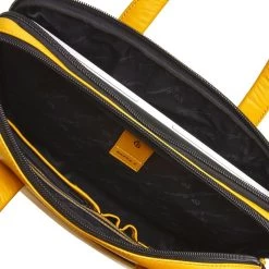 Castelijn & Beerens Nappa X Charlie Laptoptas RFID 15,6" Yellow -Nieuwe Laptoptas castelijn beerens nappa x charlie laptoptas rfid 156 yellow castelijn beerens 905265