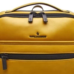 Castelijn & Beerens Nappa X Laptop Rugzak Victor 15.6" Yellow -Nieuwe Laptoptas castelijn beerens nappa x laptop rugzak victor 156 yellow castelijn beerens 238216