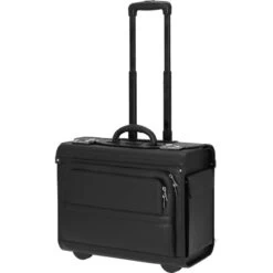 D & N Business Pilotenkoffer Op Wielen 16,4" Zwart -Nieuwe Laptoptas d n business pilotenkoffer op wielen 164 zwart d n 106494