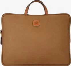 Bric's Laptoptassen Laptoptas Life Heren Lichtbruin
