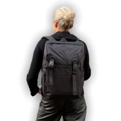 David Jones Easy Laptop Rugzak 17" Black -Nieuwe Laptoptas david jones easy laptop rugzak 17 black david jones 676604