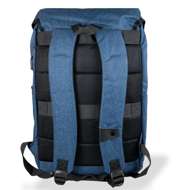 David Jones Easy Laptop Rugzak 17" Blue 4 David Jones Easy Laptop Rugzak 17" Blue - Afbeelding 4