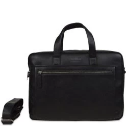 DSTRCT Premium Collection 2 Vaks Laptopbag 15,6" Black -Nieuwe Laptoptas dstrct premium collection 2 vaks laptopbag 156 black dstrct 689221