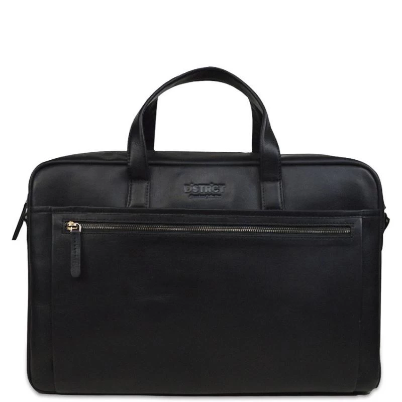 DSTRCT Premium Collection Laptopbag 17" Black 1 DSTRCT Premium Collection Laptopbag 17" Black