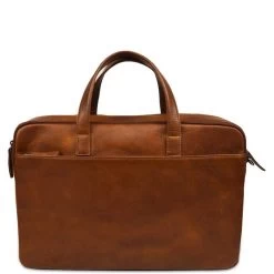 DSTRCT Premium Collection Laptopbag 17" Cognac -Nieuwe Laptoptas dstrct premium collection laptopbag 17 cognac dstrct 983705