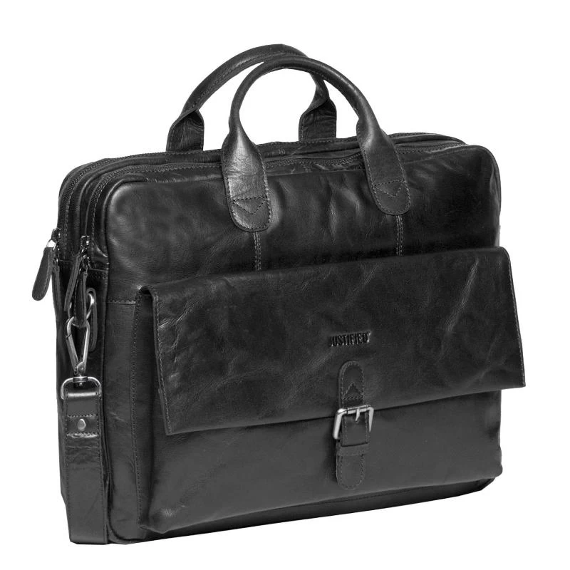 Justified Everest Laptoptas 15" Zwart 1 Justified Everest Laptoptas 15" Zwart