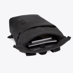 Kapten & Son Aarhus Rugzak 16" All Black -Nieuwe Laptoptas kapten son aarhus rugzak 16 all black kapten son 521008