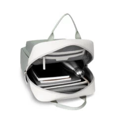 Kapten & Son Bergen Rugzak 15" Muted Sage Sprinkled -Nieuwe Laptoptas kapten son bergen rugzak 15 muted sage sprinkled kapten son 882645