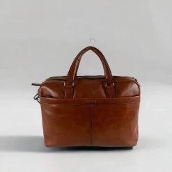 Katana Square Laptop Tas 2 Vaks 15,6" Cognac