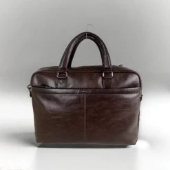 Katana Square Laptop Tas 2 Vaks 15,6" Donkerbruin