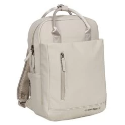 New Rebels Harper 9 Liter Waterproof Rugzak Met Laptopvak 13,3" Beige