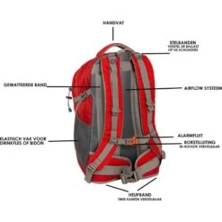 New Rebels Kinley Forth Worth 48L Backpack Navy -Nieuwe Laptoptas new rebels kinley forth worth 48l backpack navy new rebels 330073