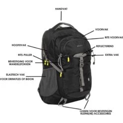 New Rebels Kinley Forth Worth 48L Backpack Navy -Nieuwe Laptoptas new rebels kinley forth worth 48l backpack navy new rebels 767139