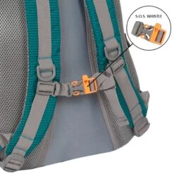 New Rebels Kinley Omaha 28L Backpack Petrol -Nieuwe Laptoptas new rebels kinley omaha 28l backpack petrol new rebels 767179