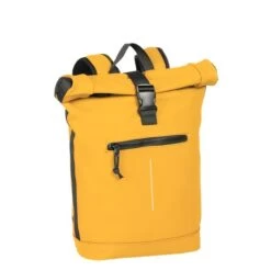 New Rebels Mart Waterproof Rolltop Rugzak Laptopvak 15,6'' Yellow