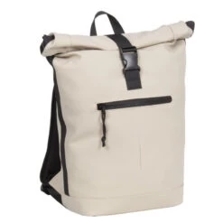 New Rebels Mart Waterproof Rolltop Rugzak Met Laptopvak 15,6" Beige