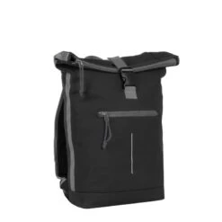 New Rebels Tim Waterproof Rolltop Rugzak Laptopvak 15,6'' Black / Grey