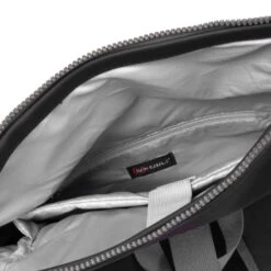 New Rebels Tim Waterproof Rolltop Rugzak Laptopvak 15,6'' Black / Grey -Nieuwe Laptoptas new rebels tim waterproof rolltop rugzak laptopvak 156 black grey new rebels 833985