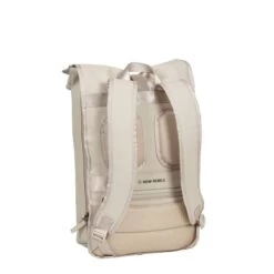New Rebels Williams Baltimore Waterproof Rolltop Rugzak Laptopvak 15,6'' Beige -Nieuwe Laptoptas new rebels williams baltimore waterproof rolltop rugzak laptopvak 156 beige new rebels 334890