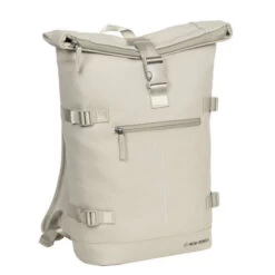 New Rebels Williams Waterproof Rolltop Rugzak Laptopvak 15,6'' Beige